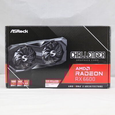 【通販センター】中古  ASRock Radeon RX 6600 Challenger D 8GB（RX 6600GB）  3480033201 