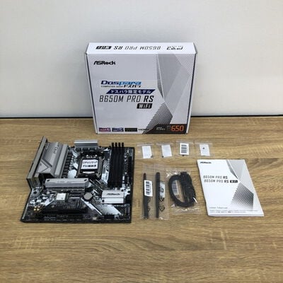 【津ラッツ店】中古  ASRock B650M Pro RS WiFi (B650 AM5 mATX DDR5) 3480036970 