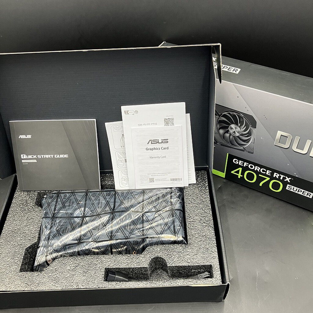中古 ASUS DUAL-RTX4070S-O12G-EVO (RTX4070 SUPER 12GB) 3400008789