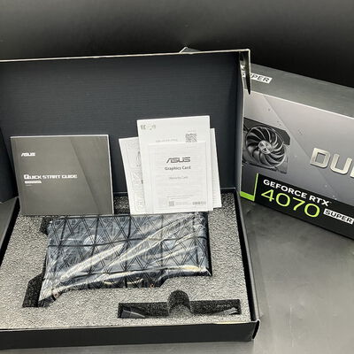 【熊本浜線店】中古  ASUS DUAL-RTX4070S-O12G-EVO (RTX4070 SUPER 12GB) 3400008789 