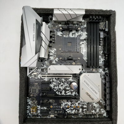 【大分店】中古  ASRock B450 Steel Legend (B450 AM4 ATX DDR4) 4860001537 