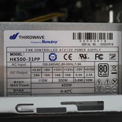 【通販センター】中古  THIRDWAVE Magnate EM041(Intel Core i5 9400/16GB DDR4 (PC4)/SSD500GB/DVDマルチ/オンボード/W11H64 MAR) 198142 