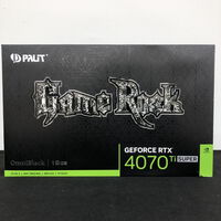 中古  Palit NED47TS019T2-1020Q (GeForce RTX 4070 Ti SUPER GameRock OmniBlack 16GB) 5110001157 