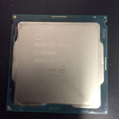 【座間相武台】中古  INTEL Core i7 9700K (1151/3.60GHz/12M/C8/T8) 138481 