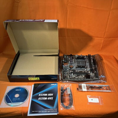 【なんば店】中古  ASRock A520M-HDV (A520 AM4 mATX DDR4) 143667 