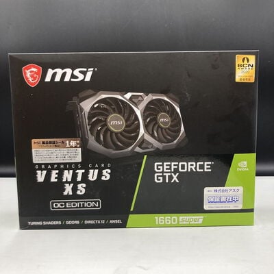 【熊本浜線店】中古  MSI GeForce GTX 1660 SUPER VENTUS XS OC (GTX1660 SUPER) 141208 