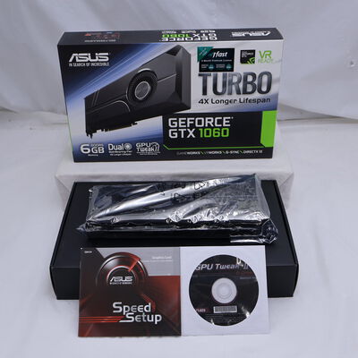 【通販センター】中古  ASUS TURBO-GTX1060-6G（GTX1060 6GB） 3480043228 