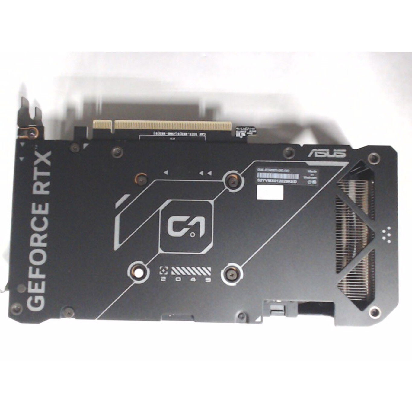 中古 ASUS DUAL-RTX4060TI-O8G-EVO (RTX4060Ti 8G) 175545 （341077