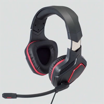 エレコム  HS-G50BK (ゲーミングヘッドセット ブラック) 