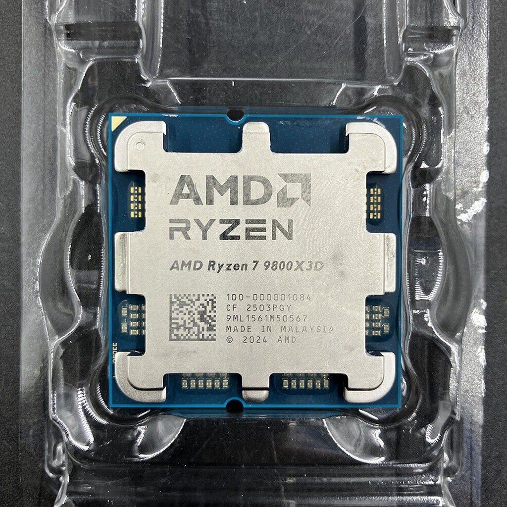 中古 AMD Ryzen 7 9800X3D (AM5/4.7/104M/C8/T16/120W