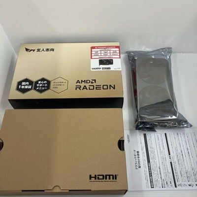 【秋葉原本店】中古  玄人志向 RD-RX9060XT-E16GB/DF (RX9060XT 16G) 179907 