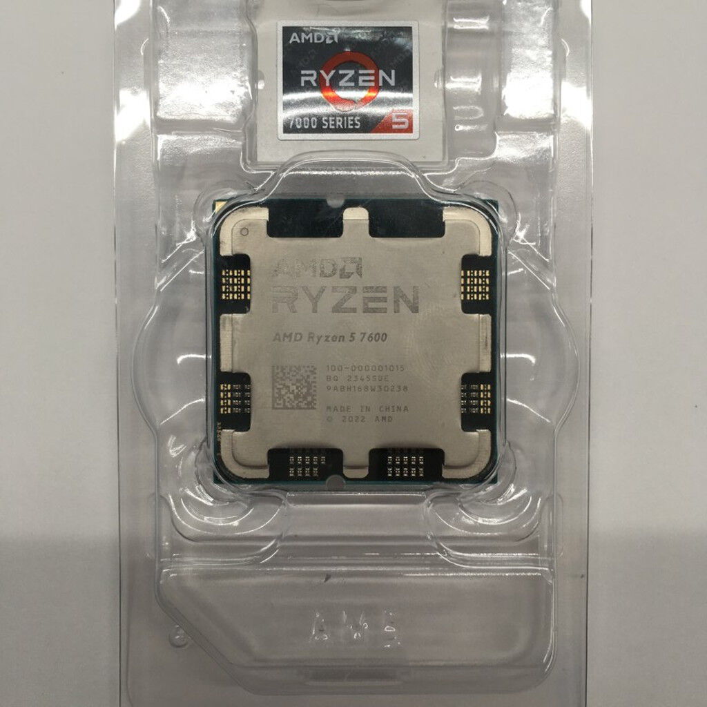 中古 AMD Ryzen 5 7600 (AM5/3.8GHz/38M/C6/T12/65W) 154484