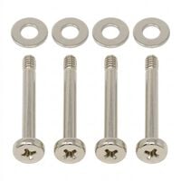 AINEX  SCI-04-SV (水冷ファン固定用ネジセット 25mm厚1台用 シルバー) 