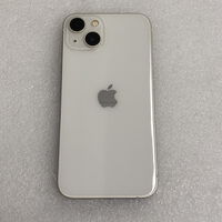 中古  【au版SIMフリー】Apple iPhone13 6.1インチ 128GB (スターライト) MLND3J/A 147331 