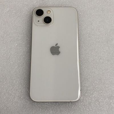 【甲府飯田店】中古  【au版SIMフリー】Apple iPhone13 6.1インチ 128GB (スターライト) MLND3J/A 147331 