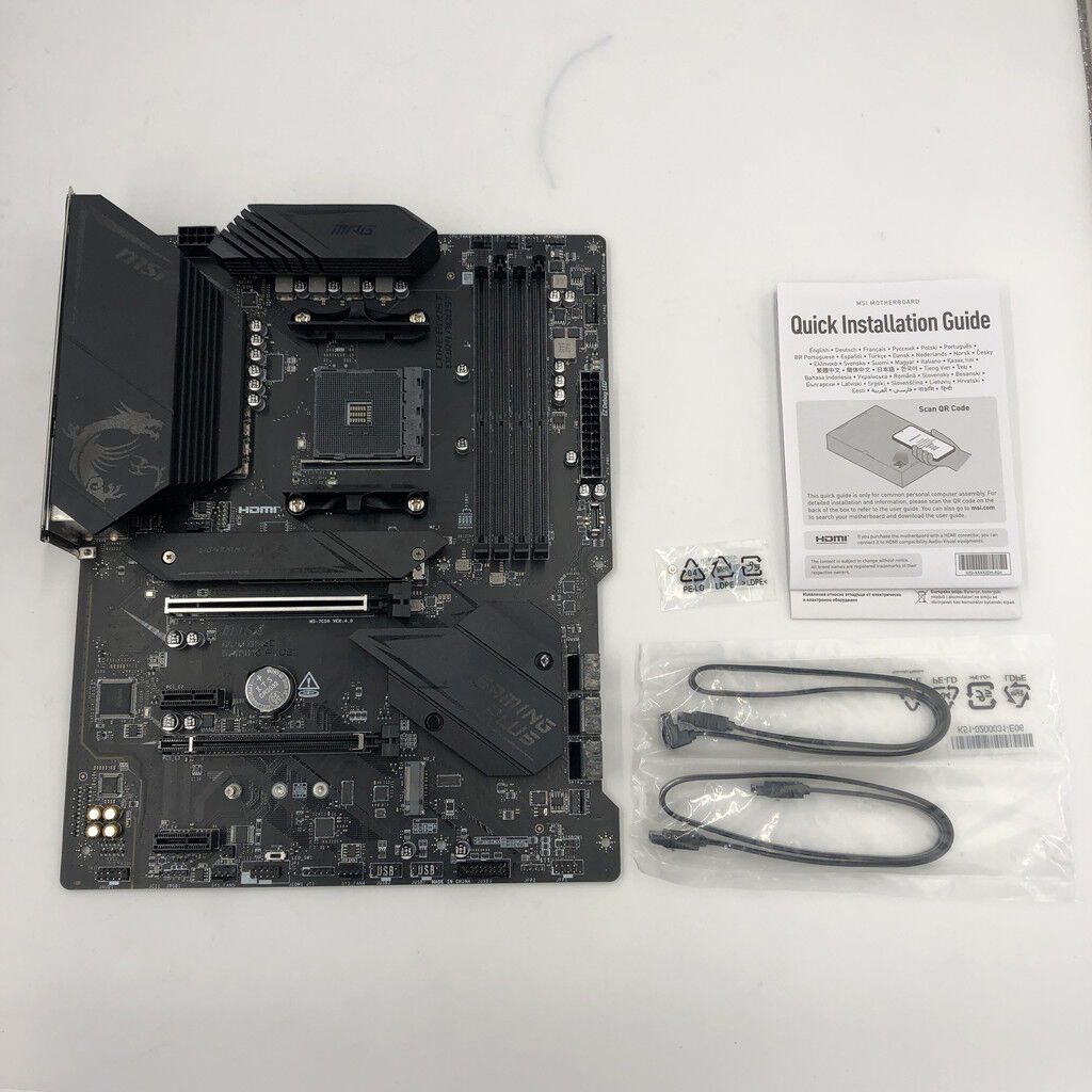 中古 MSI MPG B550 GAMING PLUS (B550 AM4 ATX DDR4) 142929 （321558