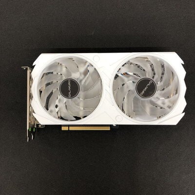 【長野稲里店】中古  玄人志向 GK-RTX4060-E8GB/WHITE/DF2 (RTX4060 8G) 175576 