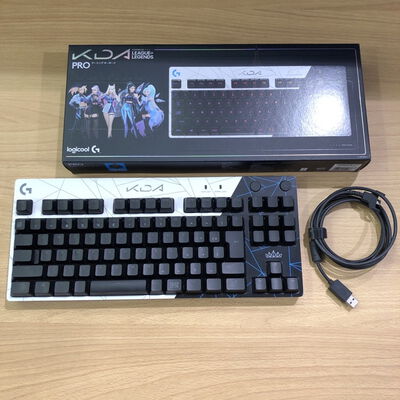 【甲府飯田店】中古  Logicool G-PKB-002LoL【ホワイト】 4720001819 