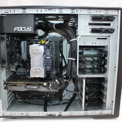 【通販センター】中古  TSUKUMO G-GEAR(AMD Ryzen 7 3700X/16GB DDR4 (PC4)/SSD2TB/BD-RE/NVIDIA GeForce RTX 2070 SUPER 8GB/W11H64 MAR) 194646 