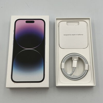 【新潟店】中古  【au版SIMフリー】Apple iPhone14 Pro 6.1インチ 128GB (ディープパープル) MQ0F3J/A 155001 