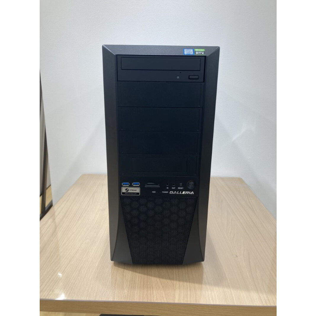 中古 THIRDWAVE GALLERIA ZZ (i9 9900KF/DDR4 16GB*2/SSD 1TB