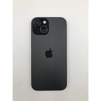【水戸赤塚店】中古  【国内版SIMフリー】Apple iPhone15 無印 128GB ブラック MTMH3J/A 161070 