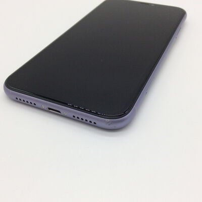 【浜松店】中古  【SIMロック解除済み】【SoftBank】 Apple iPhone11 64GB (パープル) MWLX2J/A 155410 