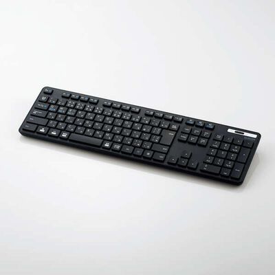 エレコム  Bluetooth 5.0 薄型フルキーボード TK-FBM120KBK 