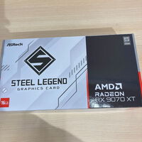 中古  ASRock RX9070XT SL 16G Steel Legend 16GB (RX9070XT 16G) 176937 