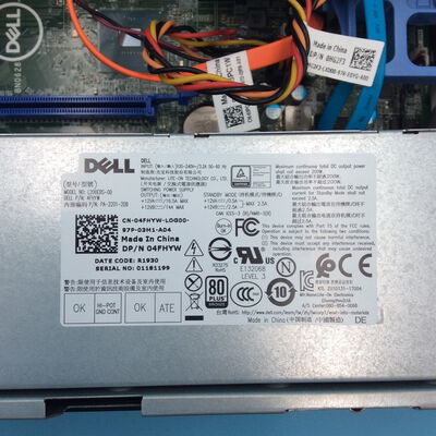 【秋葉原本店】中古  DELL_OptiPlex_3070_SFF(Core_i3_9100/16GB/HDD500GB/W11P) 3410012734 