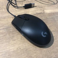 中古  Logicool G203 LIGHTSYNC Gaming Mouse G203-BK 146968 