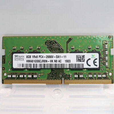【札幌店】中古  PC4-21300 8GB ノート用(DDR4-2666) 150695 