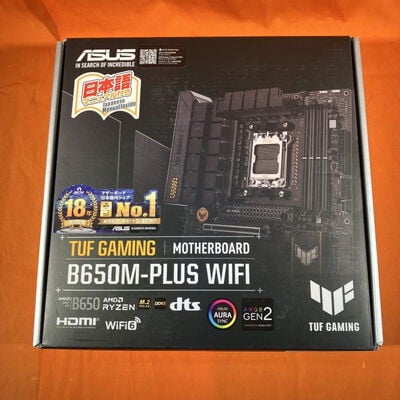 【なんば店】中古  ASUS TUF GAMING B650M-PLUS WIFI(B650 AM5 mATX) 3280021549 