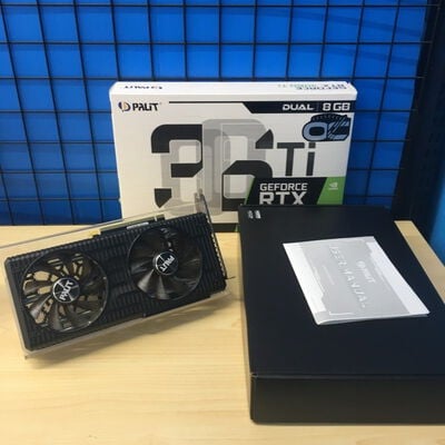 【博多店】中古  PALIT RTX3060Ti NE6306TS19P2-190AD ( RTX 3060 Ti DUAL　OC　8GB) 3310006045 