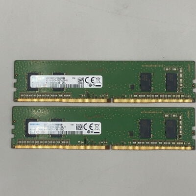【熊本浜線店】中古  4GB 2枚組(合計8GB) PC4-19200/DDR4-2400 デスクトップ用 190933 