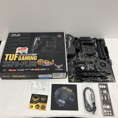 【仙台店】中古  ASUS TUF GAMING X570-PLUS (X570 AM4 ATX DDR4) 140041 
