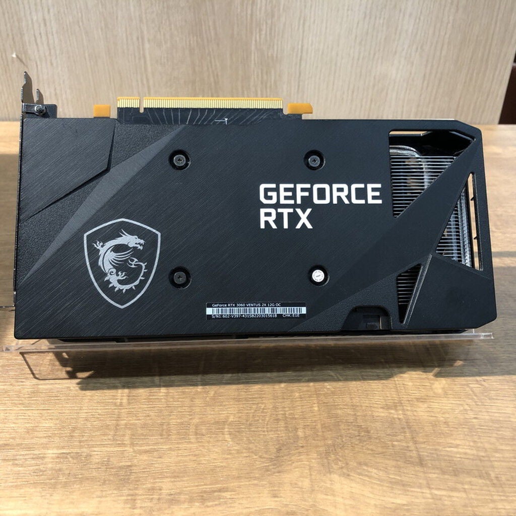 GeForce RTX3060 VENTUS 2X 12G OC 中古 中古 MSI GeForce RTX 3060 VENTUS 2X 12G OC (RTX3060 12GB) 144777
