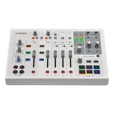 YAMAHA  AG08W (Live Streaming Mixer ホワイト) 