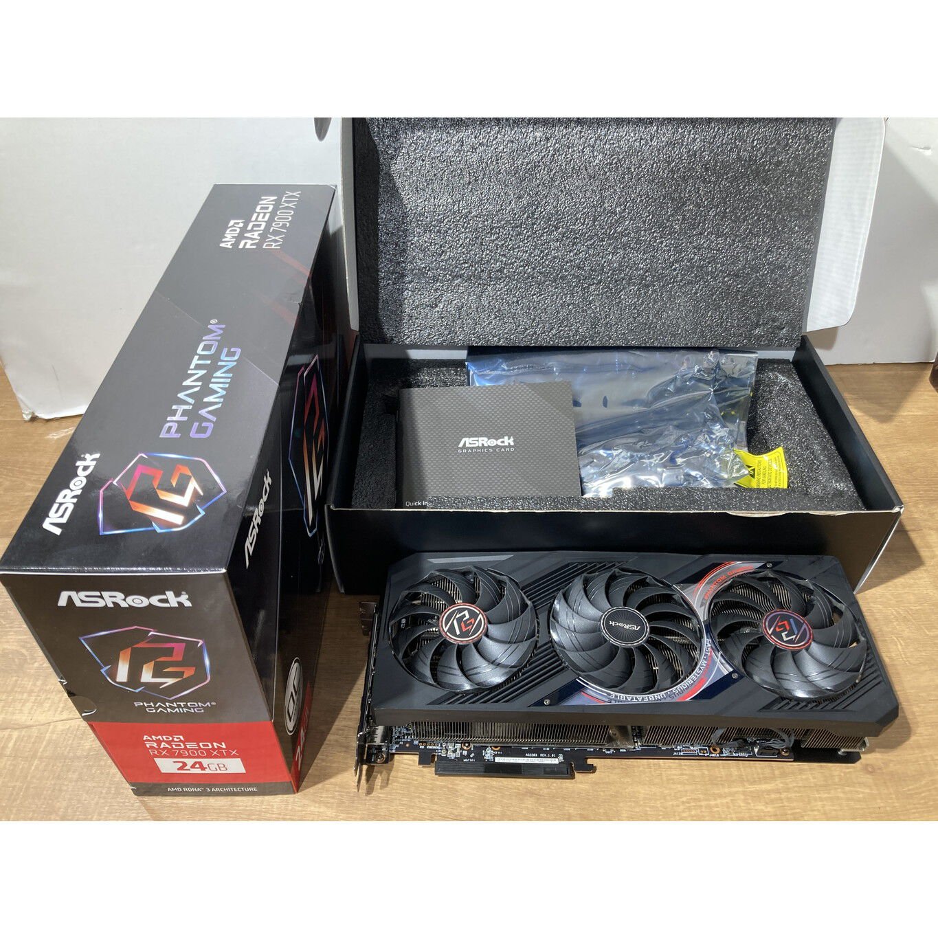 中古 ASRock RX7900XTX PG 24GO (Radeon RX7900XTX 24G) 4760001174