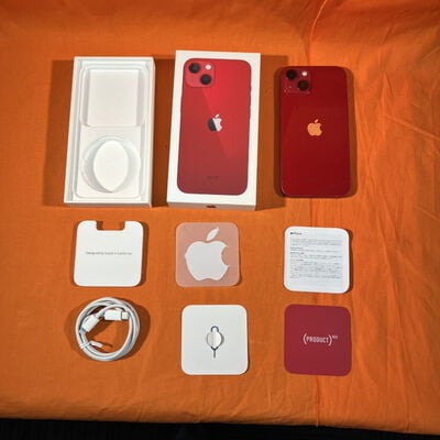 【なんば店】中古  【国内版SIMフリー】Apple iPhone13 6.1インチ 256GB (PRODUCT)RED  MLNL3J/A 147357 