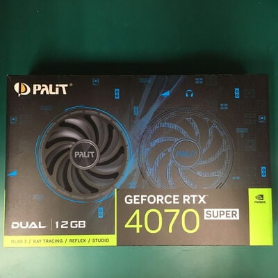 【佐賀南部バイパス店】中古  Palit NED407S019K9-1043D (RTX4070 SUPER 12GB) 163398 
