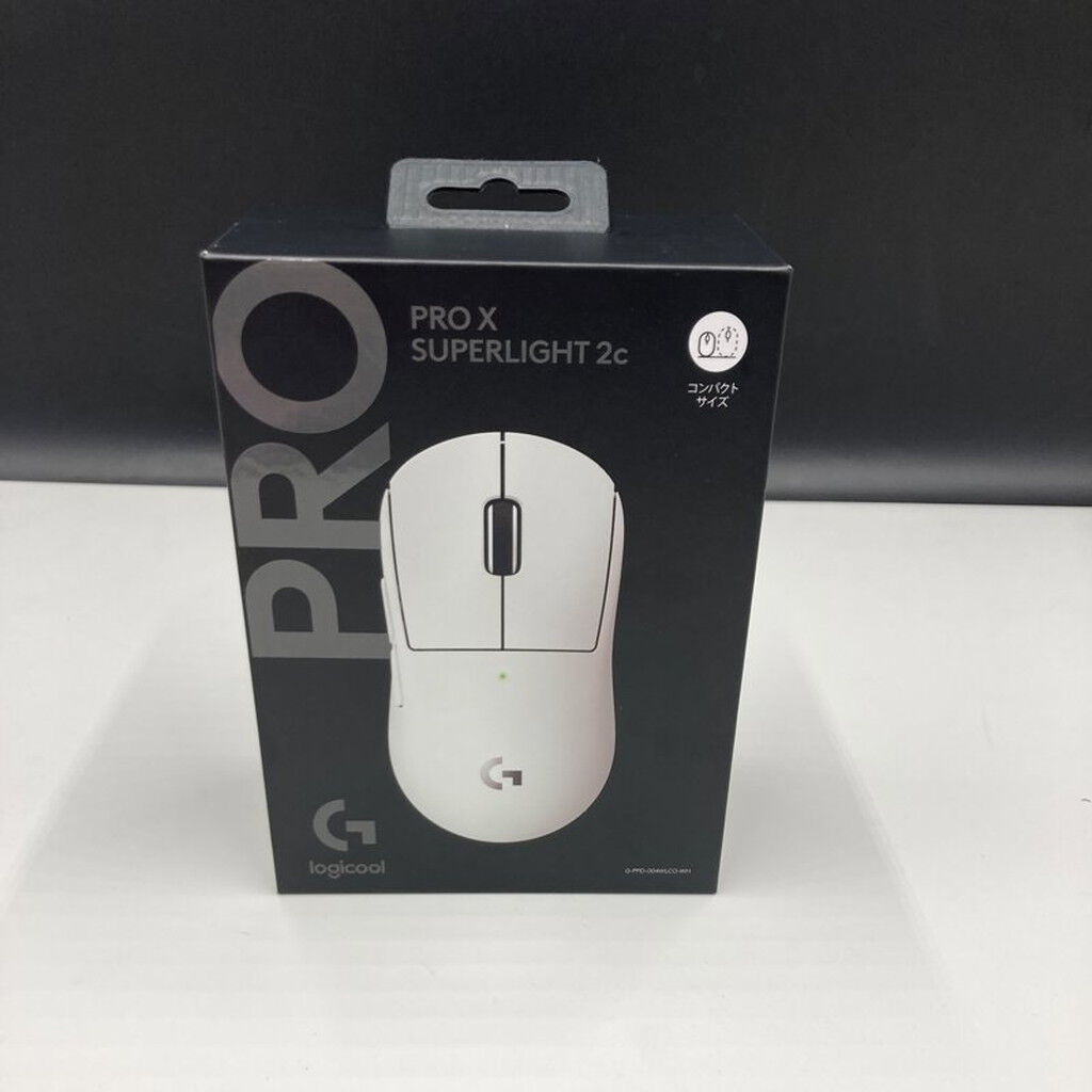 中古 Logicool PRO X SUPERLIGHT 2c G-PPD-004WLCO-WH (ホワイト