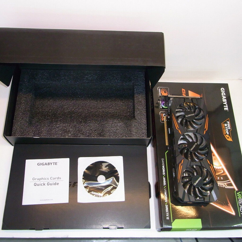 中古 GIGABYTE GV-N1080G1 GAMING-8GD(GTX1080 8G GDR5X) 3180006574