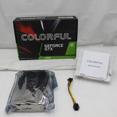 【通販センター】中古  Colorful GeForce GTX 1660 6G-V（GTX1660 6GB） 3480039645 