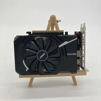 【堺七道店】中古  MSI GeForce GTX 1650 AERO ITX 4G OC(GTX1650 4G GDR5) 139574 