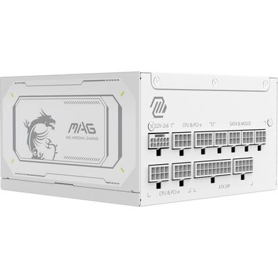 MSI  MAG A1000GL PCIE5 WHITE (1000W ホワイト) 