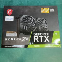 中古  【LHR版】MSI GeForce RTX 3070 VENTUS 2X 8G OC LHR (RTX3070 8GB) 146437  中古  【LHR版】MSI GeForce RTX 3070 VENTUS 2X 8G OC LHR (RTX3070 8GB) 146437