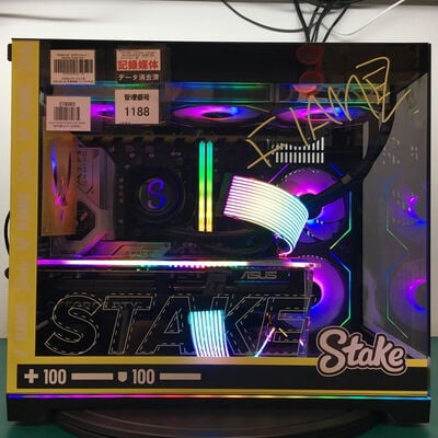 【佐賀南部バイパス店】中古  自作PC(Ryzen 7 7800X3D/32GB/SSD1TB/ドライブなし/RTX5070Ti) 5250001450 