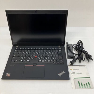 【徳島住吉店】中古  LENOVO ThinkPad X13 (AMD Ryzen 5 Pro 4650U 2.10GHz/32GB/SSD256GB/-/オンボード/13.3/1920x1080/Wi-Fi/WEBCAM/W11P/Microsoft Office Home and Business 2024) 184183 