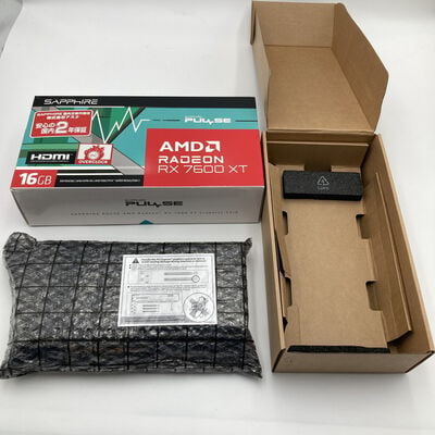 【神戸・三宮店】中古  SAPPHIRE 11339-04-20G(PULSE RX7600XT GAMING OC 16GB) 166366 